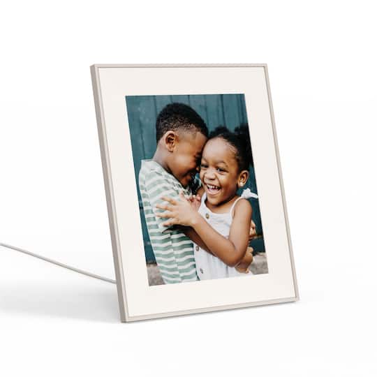 Aura 12" HD WiFi Aspen Sandstone with Paper Mat Digital Photo Frame